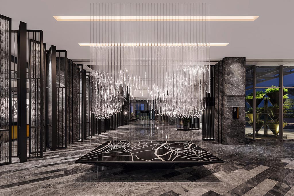 boutique hotel lobby