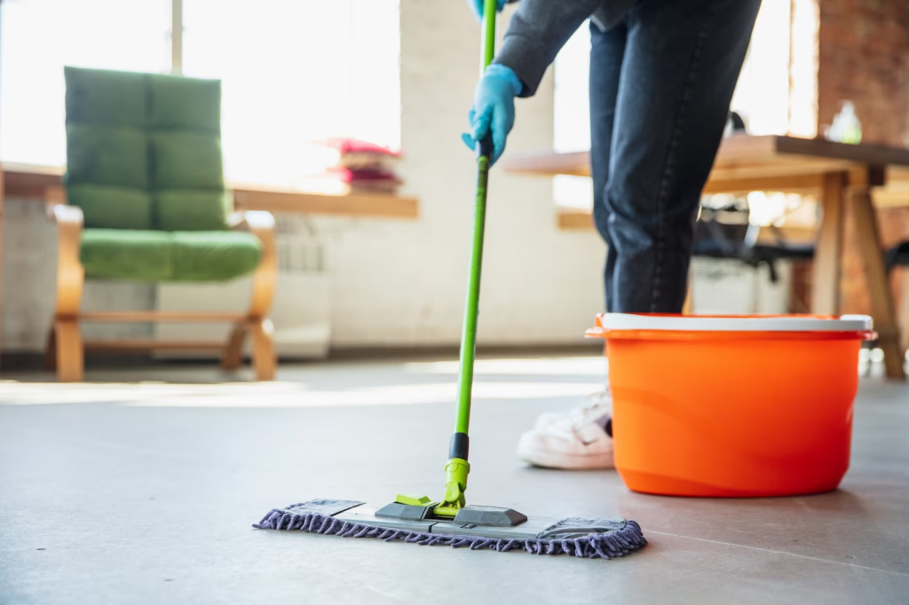 Hotel guest room reviewed for housekeeping cleanability and fast turnover