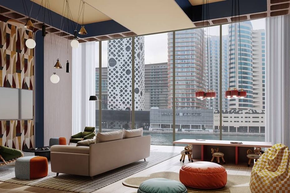 Dubai luxury apartment building (1)