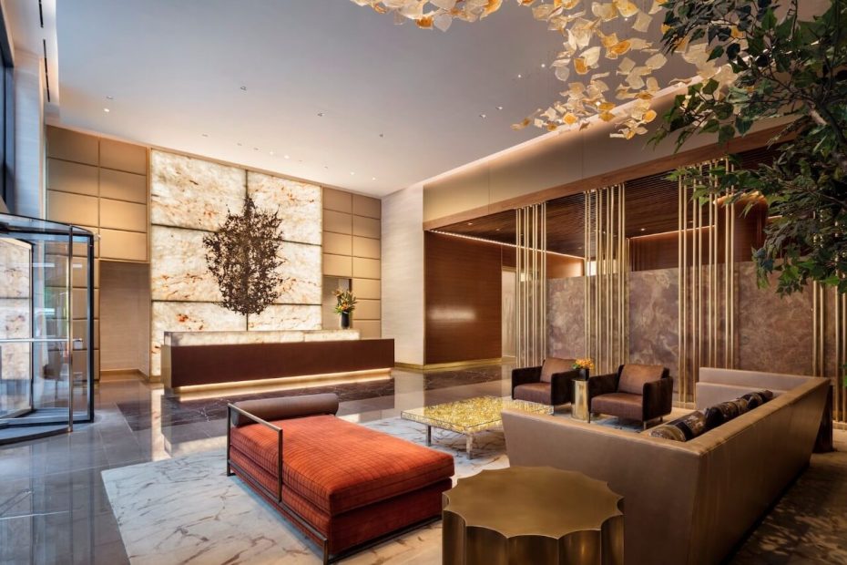New York luxury hall