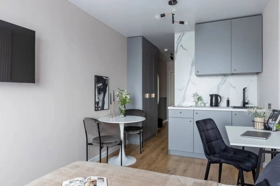 Small residential house design studio apartment (9)