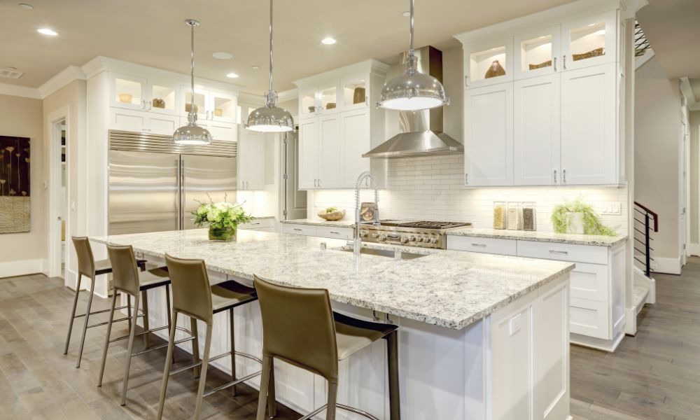 Stone Countertop Overlay Design