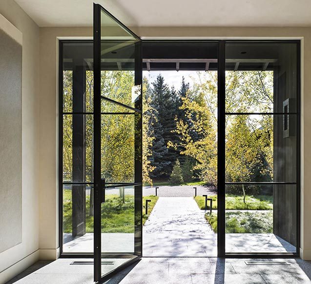 home glass-swing-door