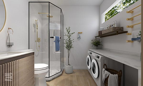 laundry cabinet bathroom