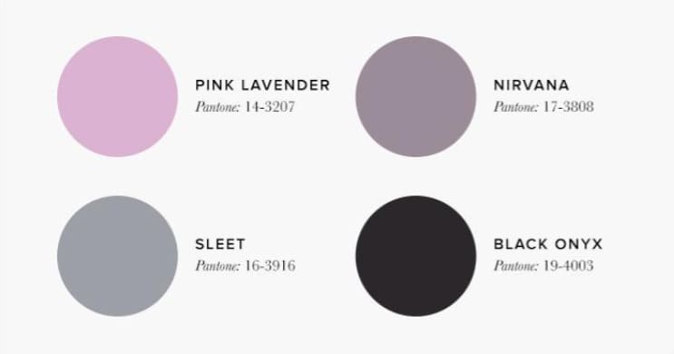 Jewel tones and cool gray double-height living room palette