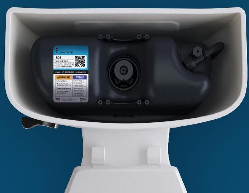 Pressure-assisted Flushing