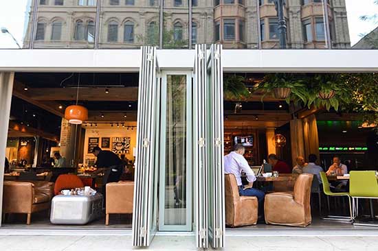 Restaurant Dividers Folding Door