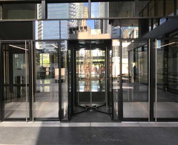 Revolving Aluminum Door