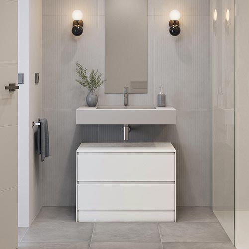 Classic Freestanding Bathroom Cabinet design