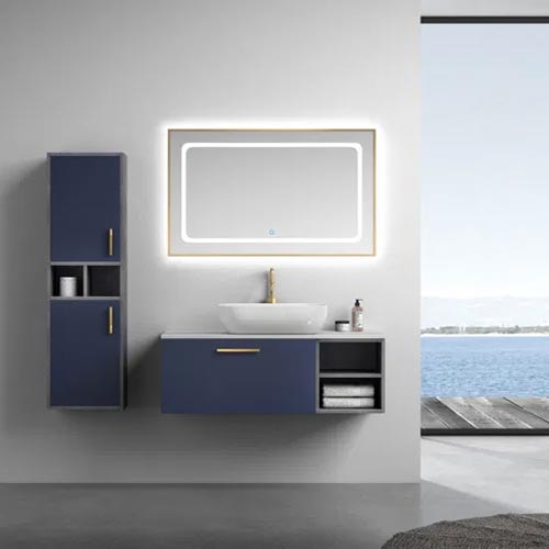 Modern wall mounted bathroom cabinet