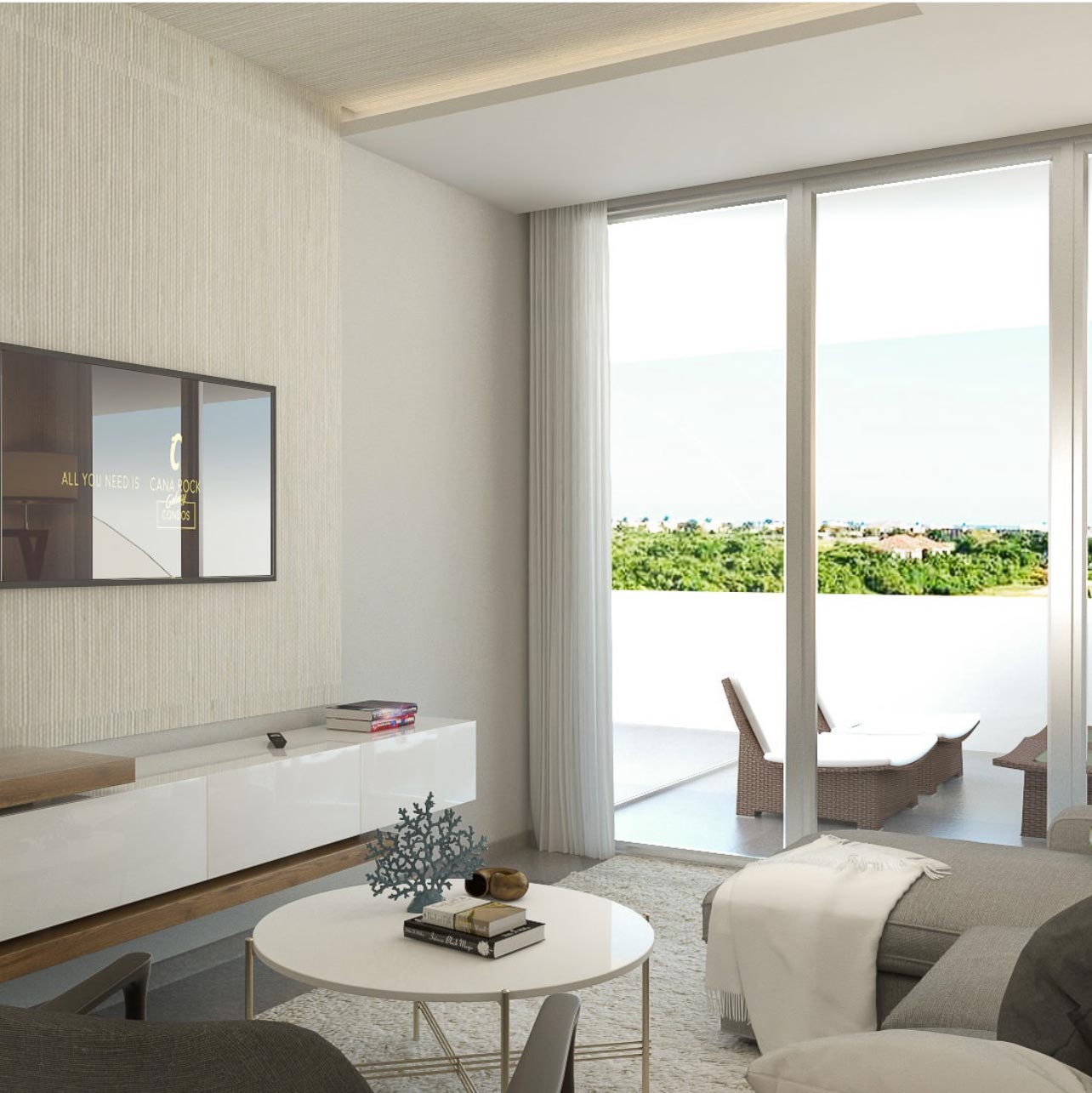 Seaside apartment project in Dominican-7