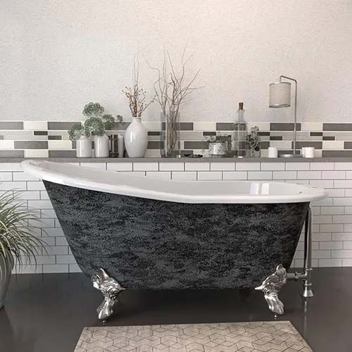 Cast-iron-bathtub