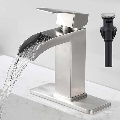 Bathroom-single-handle-faucet