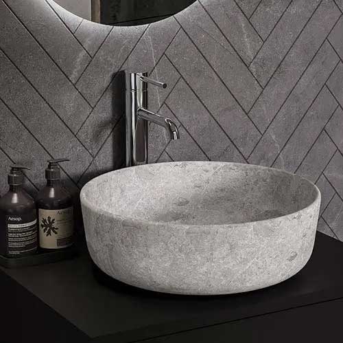 Bathroom-stone-basin