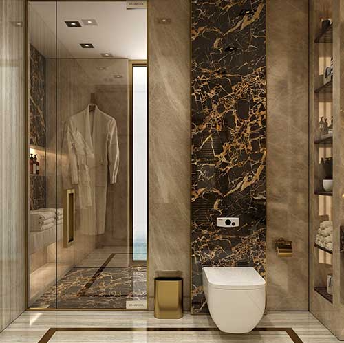 Hotel bathroom haraware fitting