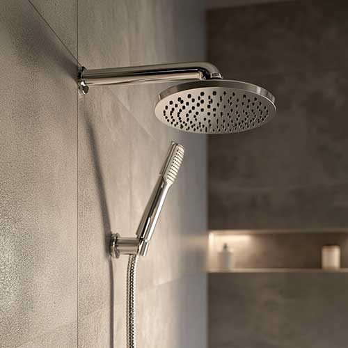 Zinc alloy shower head