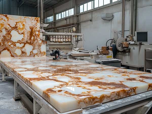 Customizing onyx stone