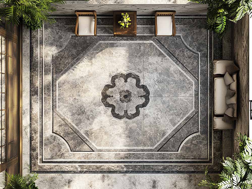 Marble house design drawings