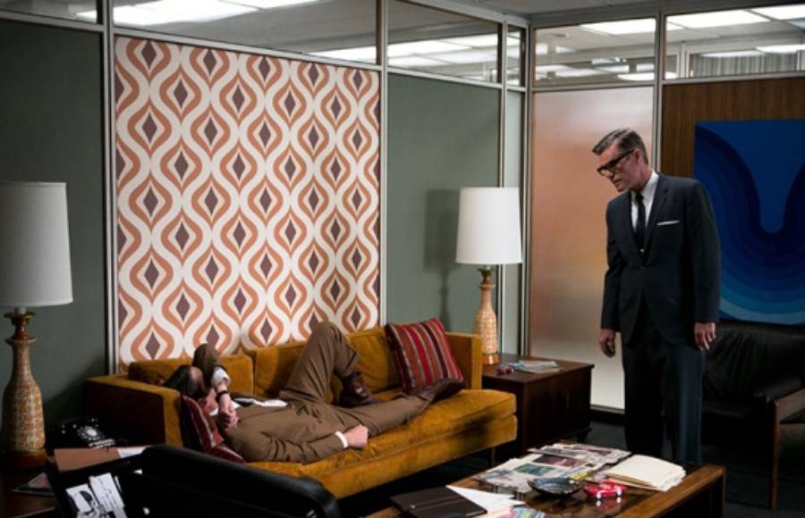 Mid Century Carpets at Mad Men