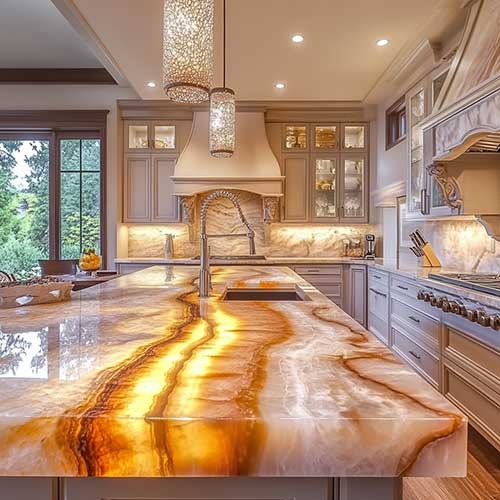 Onyx For Kitchen Countertops