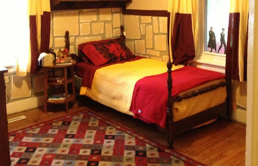 Plaid Carpet at HarryPorter