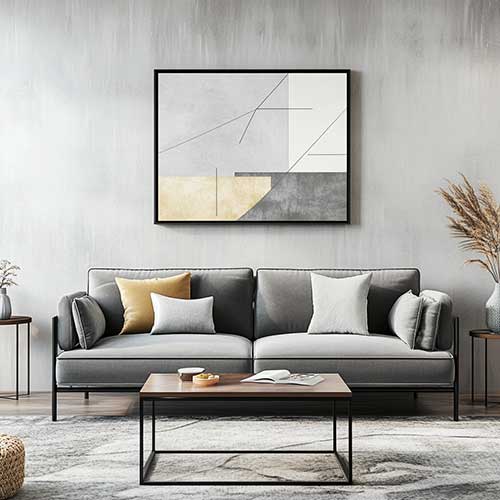 Modern metal sofa design