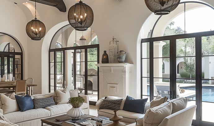 Statement-Lighting-Mediterranean-living-room