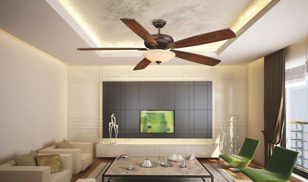 Wooden-ceiling-fan-living-room