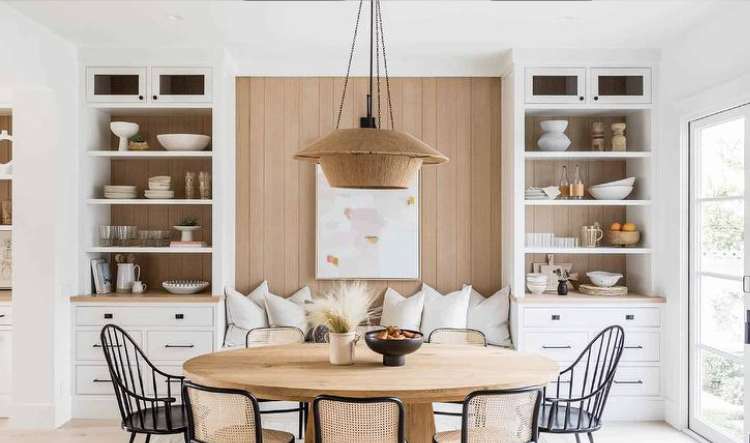 Built-In Dining Cabinets