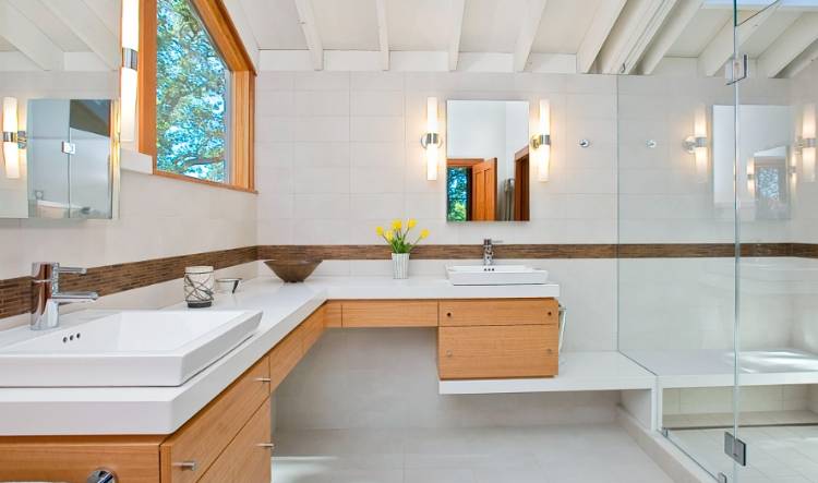 Corner Bathroom Vanity for Awkward Spaces