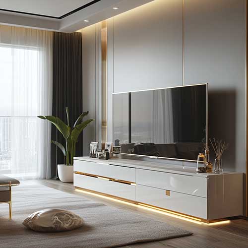 Drawer tv stand in China