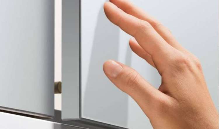 Handleless Push-Open Cabinets