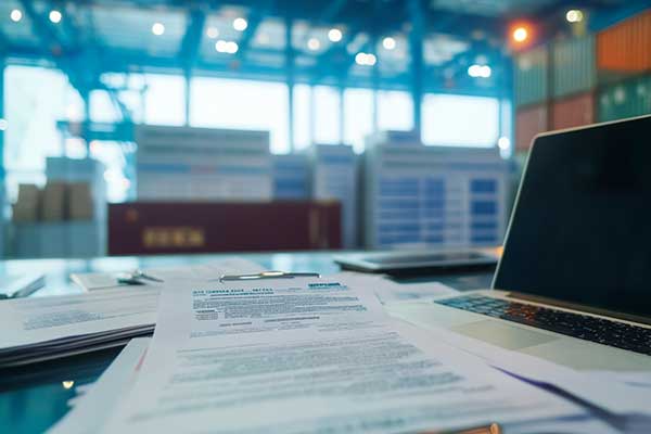 Handling export documents