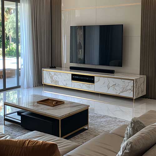 Marble Tv stand in China