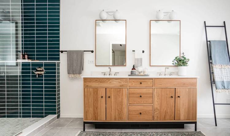 Scandinavian Minimalist Bathroom Vanity