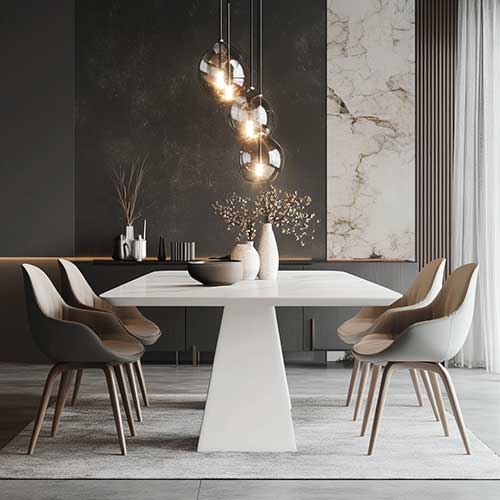 White Dining Table