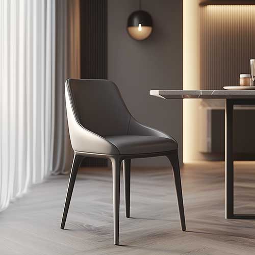 China grey dining chair design