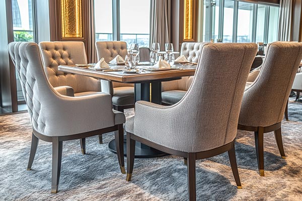 Custom Luxury Chairs for hotel project