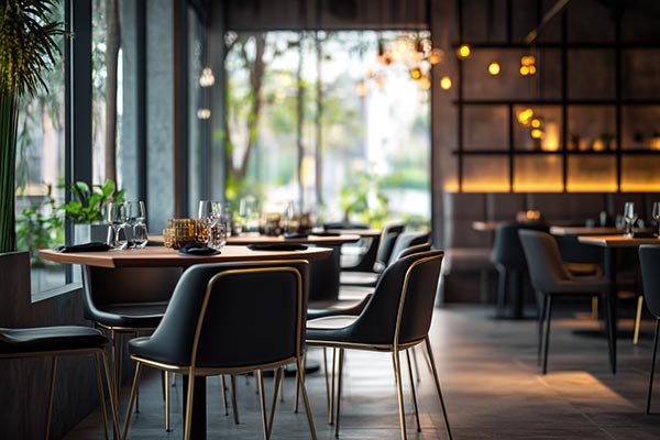Metal Chairs for Restaurant project