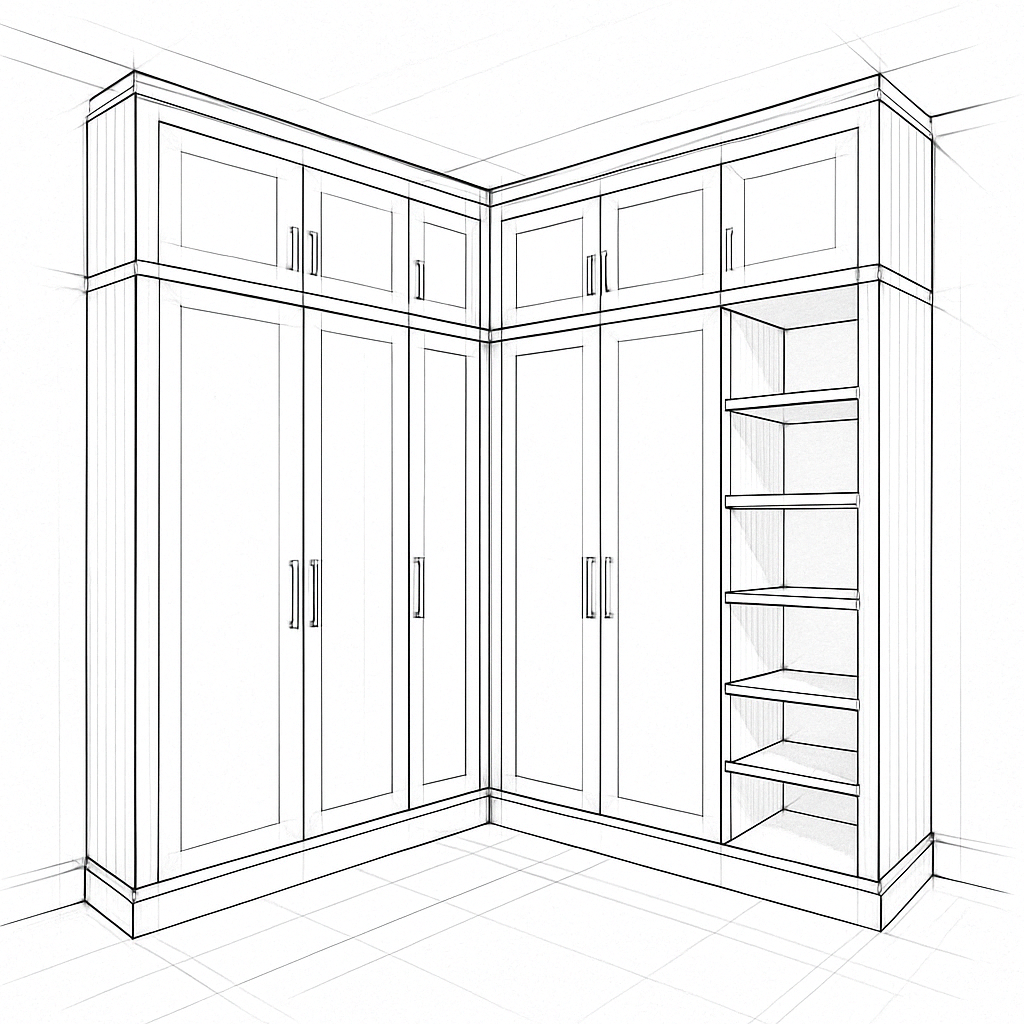 Built In Closet Cabinets​​​​​