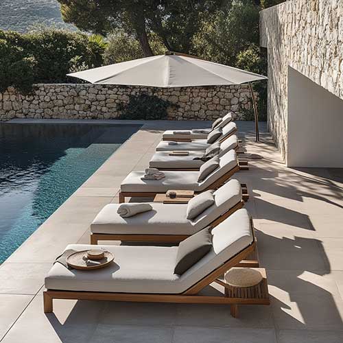 Luxury Sun Lounger