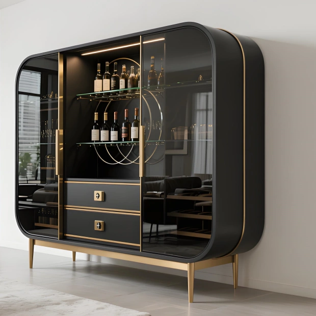 Small Bar Cabinet From China