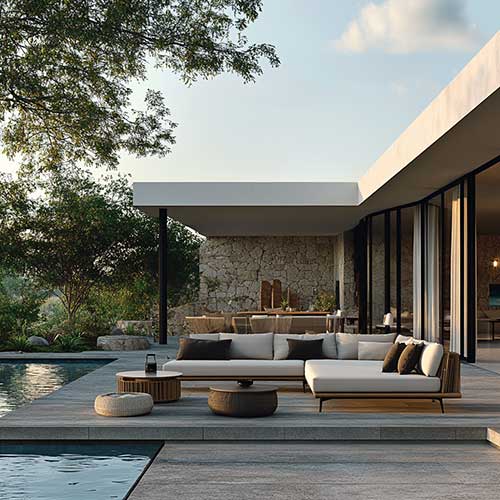 Outdoor Villa Sofa