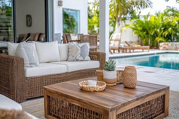 Synthetic Rattan Outdoor furniture