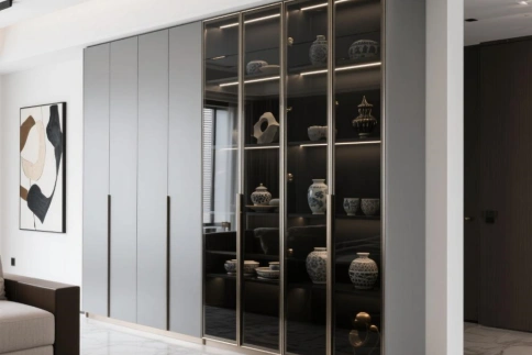 tall bar cabinet