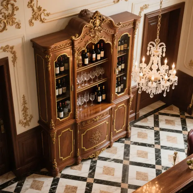 Wood Bar Cabinet From China