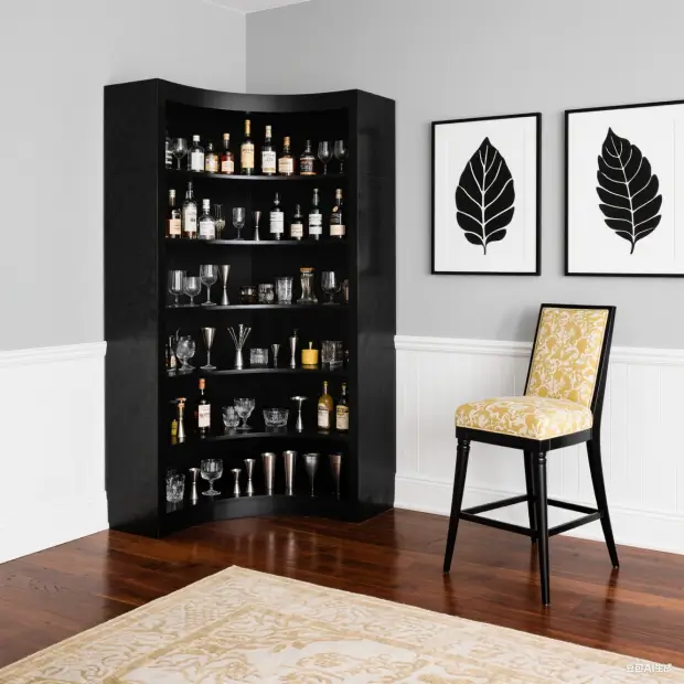 Corner Bar Cabinet From China