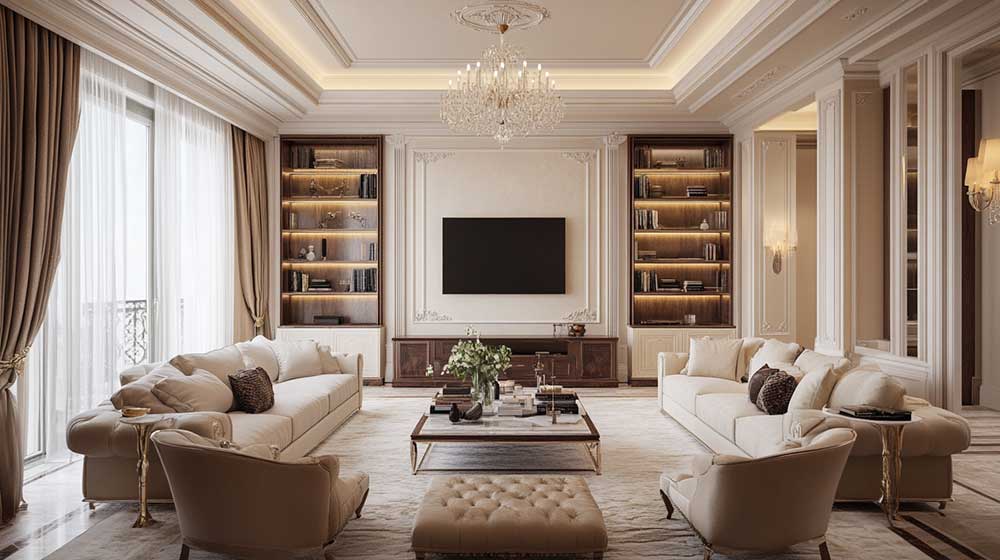 Luxury livingroom furniture design