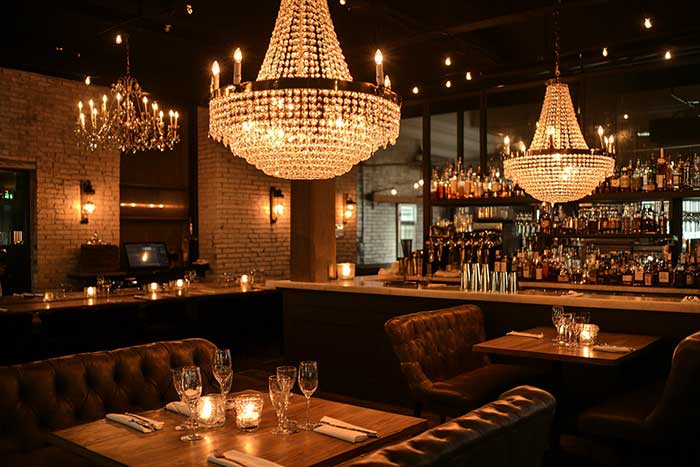 Restruant Chandelier Solution