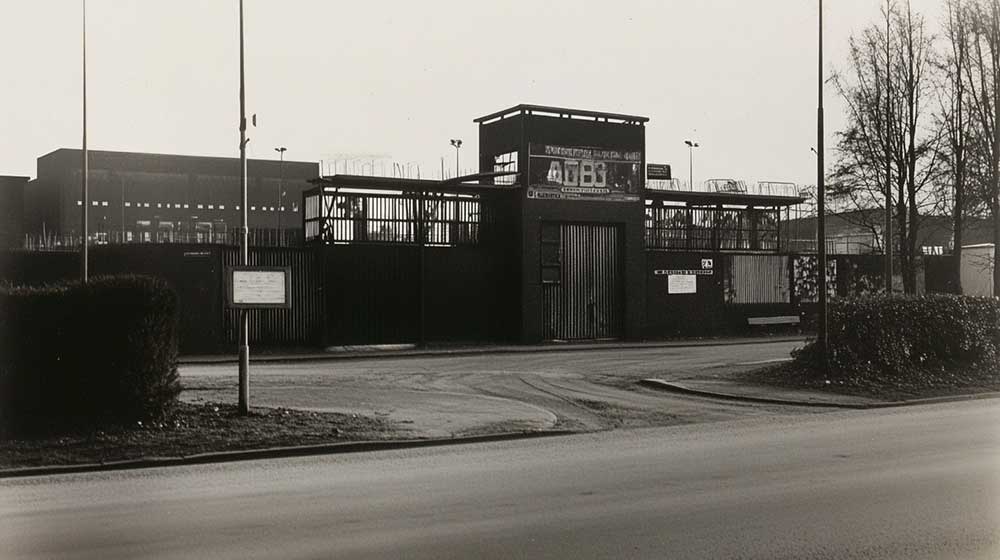 20th Century Furniture Factory Gate
